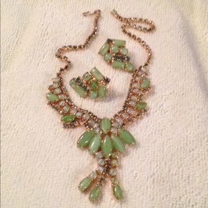 Necklace and Clip on earrings